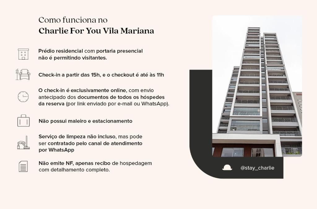 Charlie For You Vila Mariana サンパウロ エクステリア 写真